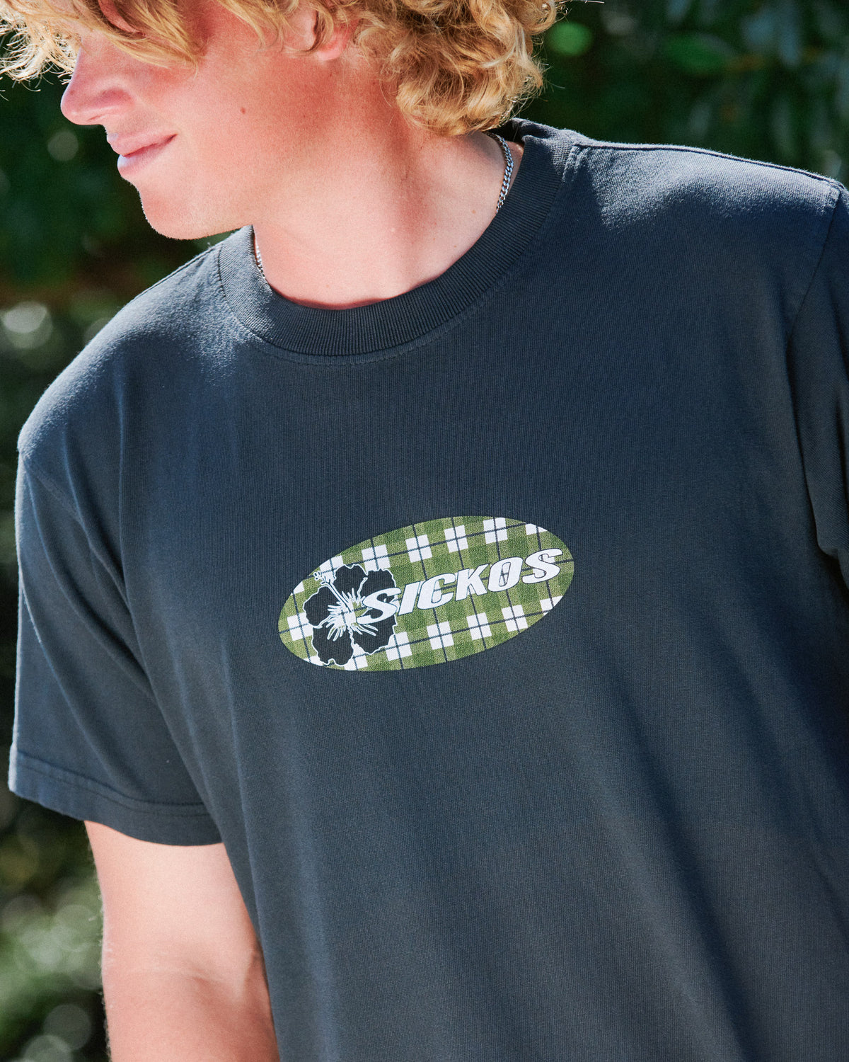 Baseline Plaid Tee