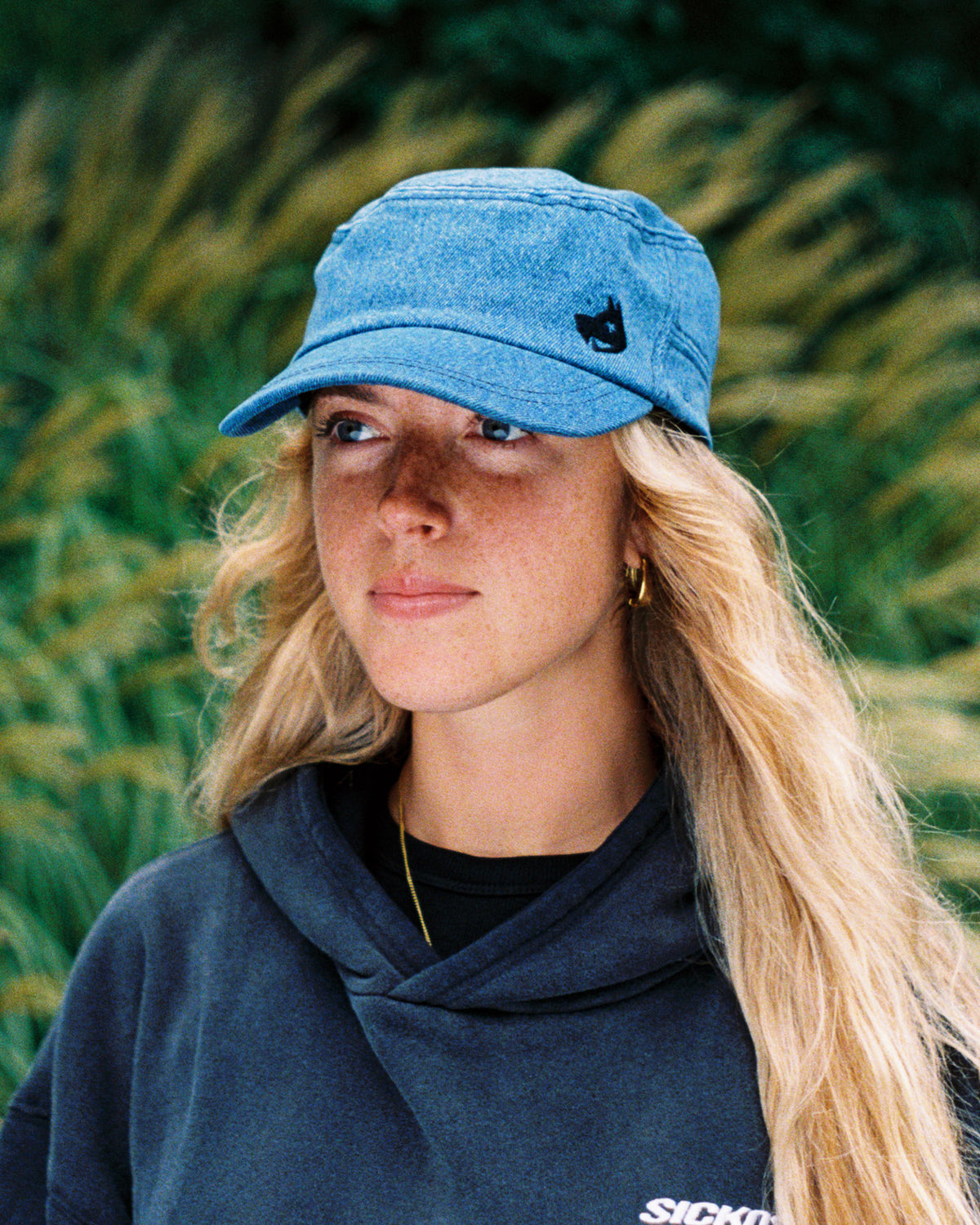 Denim Cadet Cap