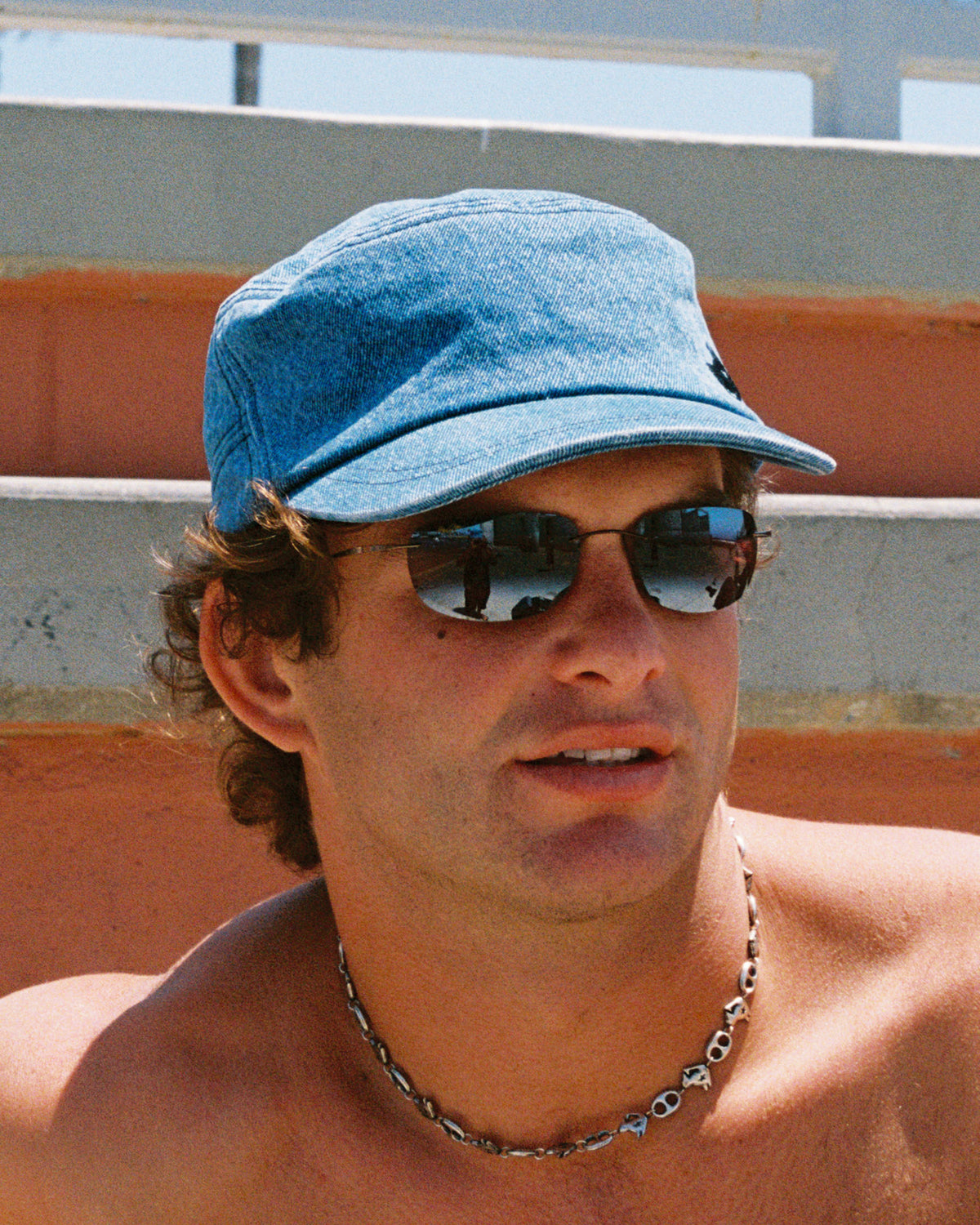 Denim Cadet Cap