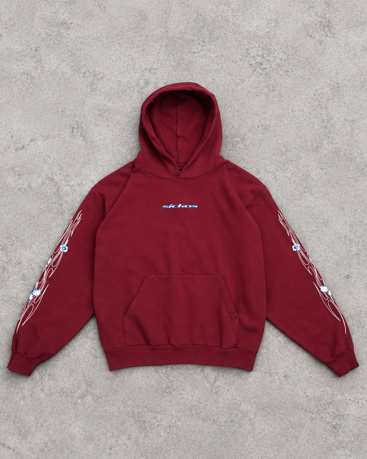 Hibiscus Inferno Hoodie