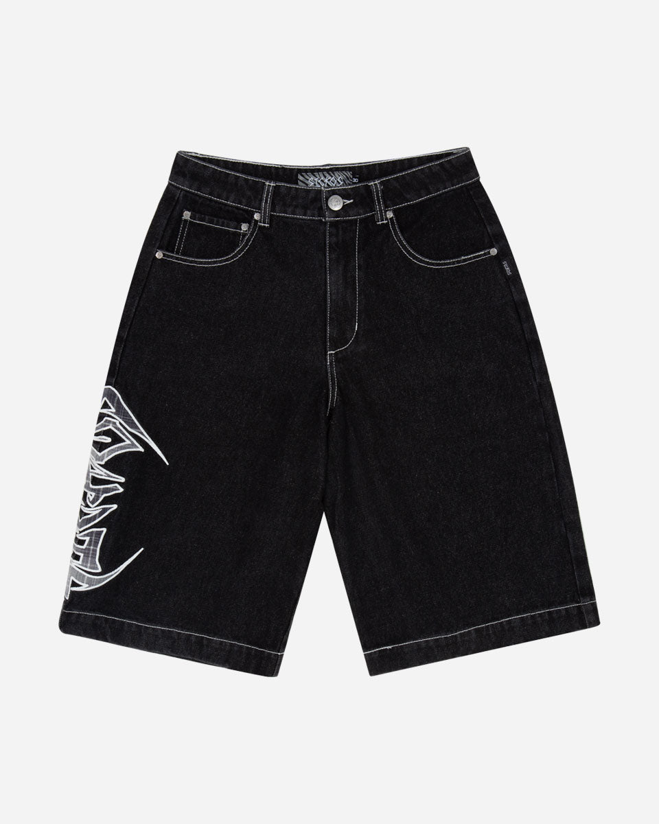 Black & Plaid Jorts