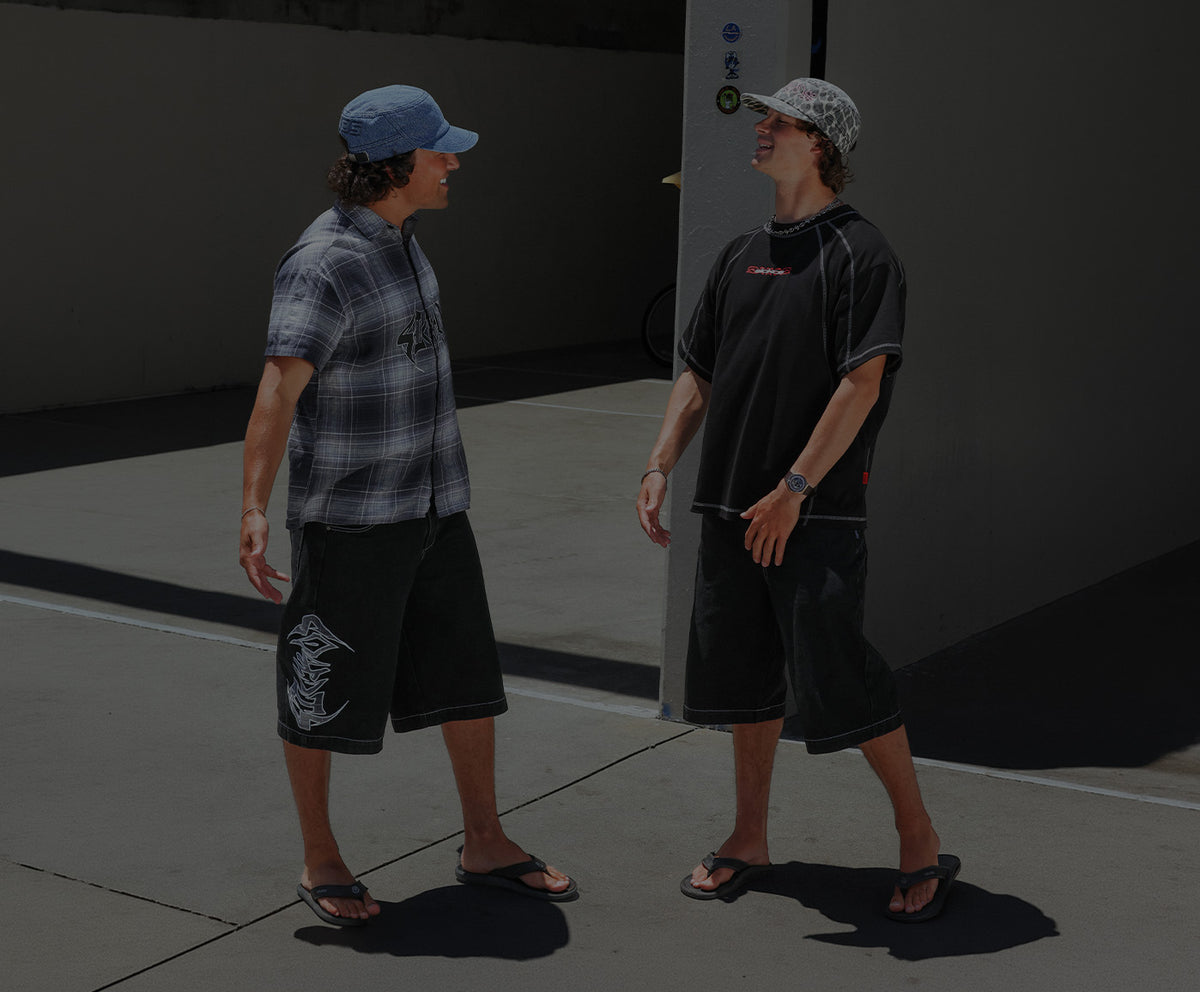 Sickos crew wearing Fall 26 clothing
