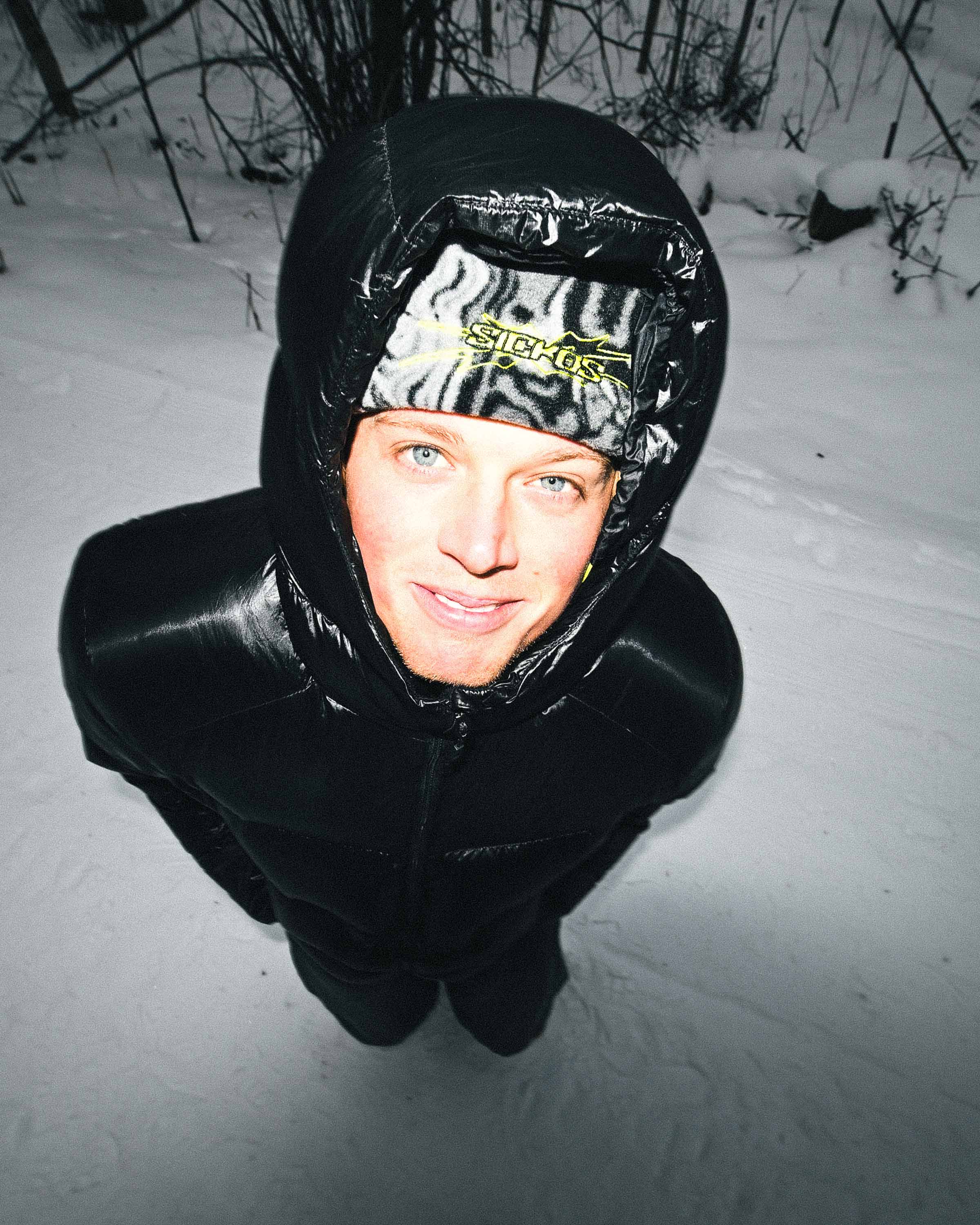 Liquid Chrome Fleece Hat