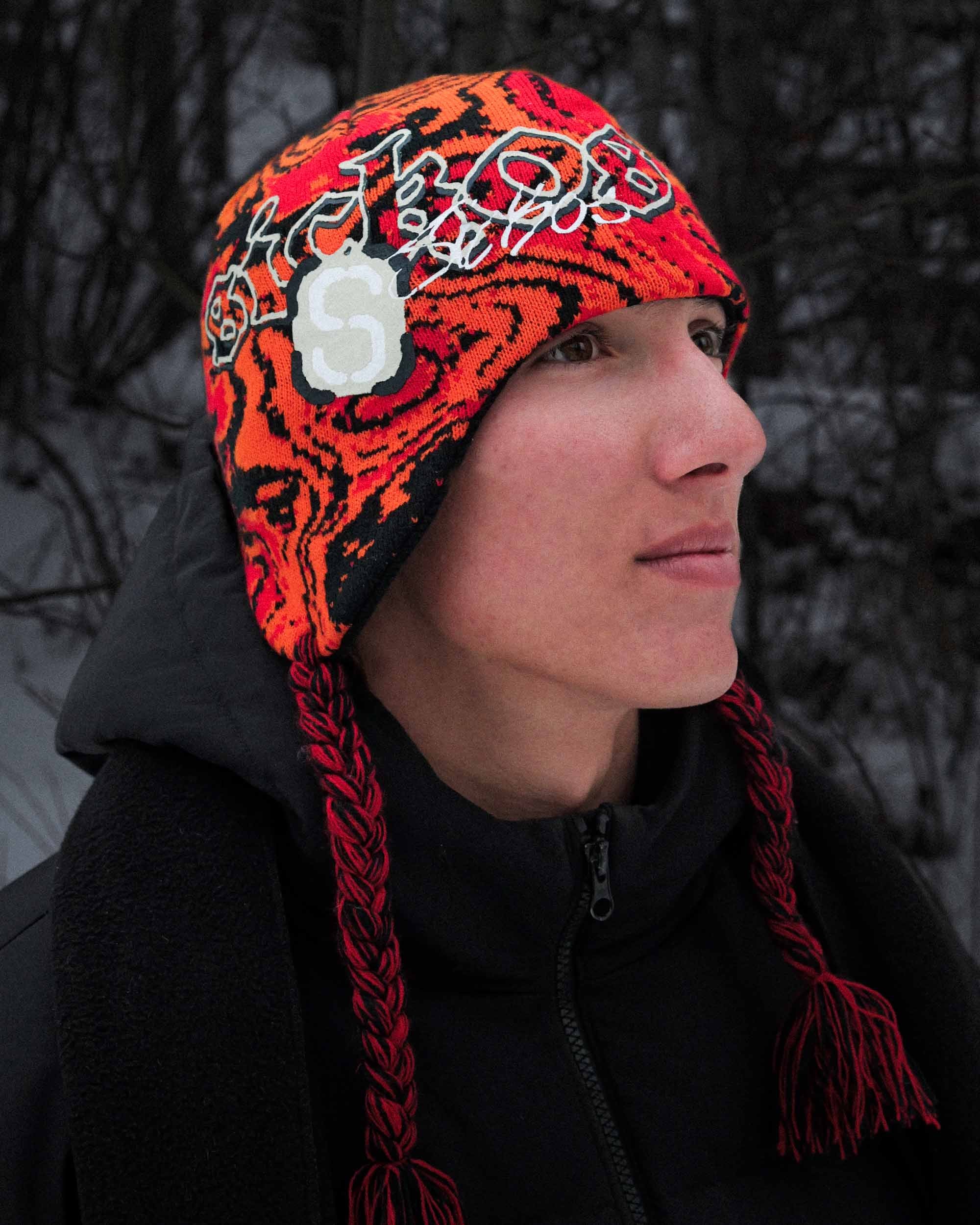 Thermal Tassel Beanie