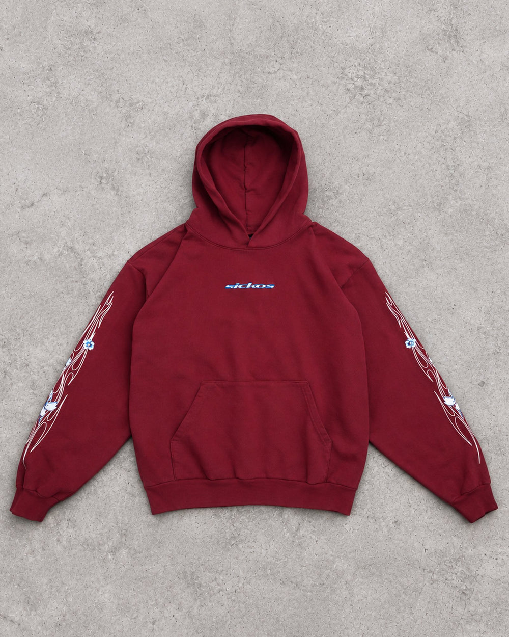 Hibiscus Inferno Hoodie