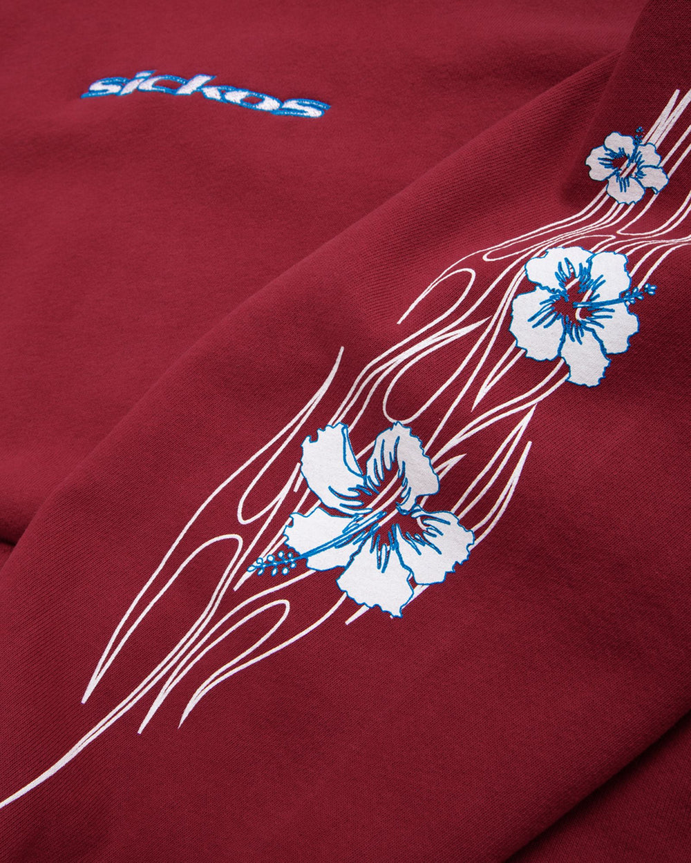 Hibiscus Inferno Hoodie