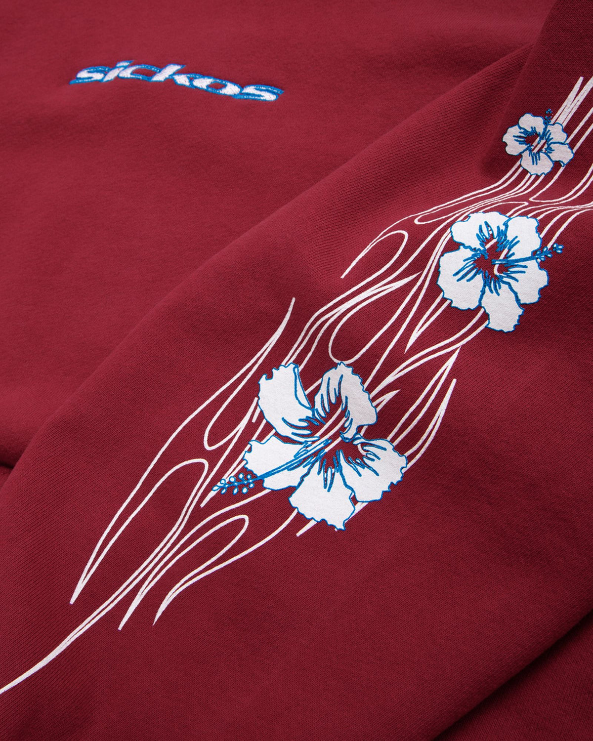 Hibiscus Inferno Hoodie
