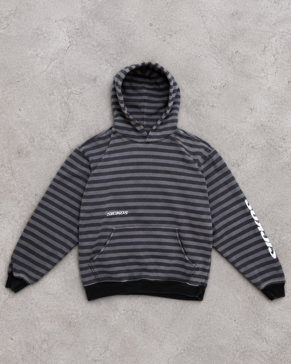 Greyday Striped Hoodie