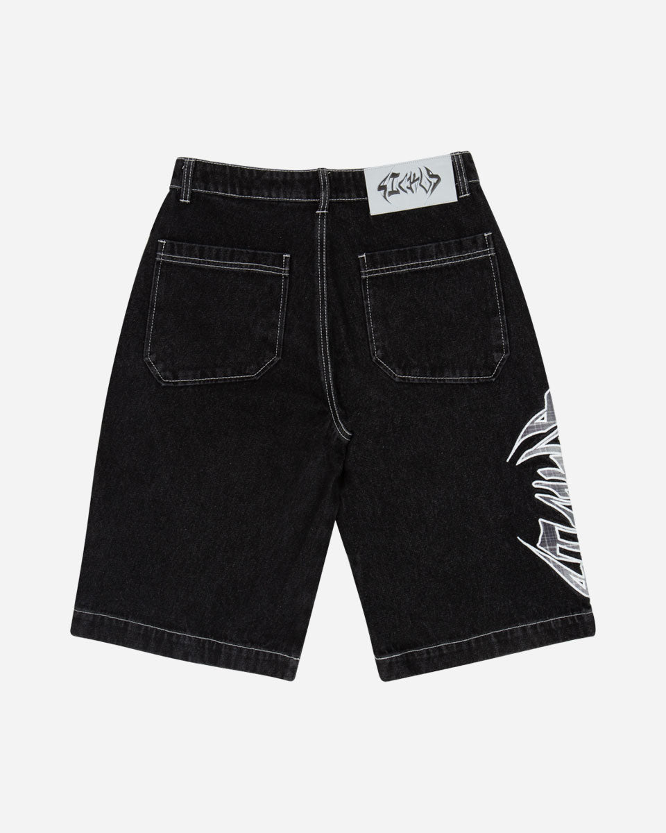 Black & Plaid Jorts
