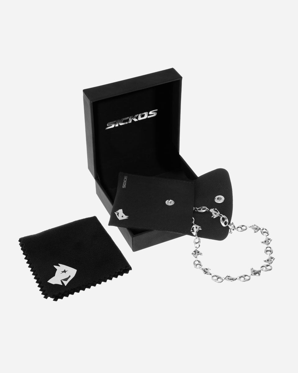 Silver Wolf Chain