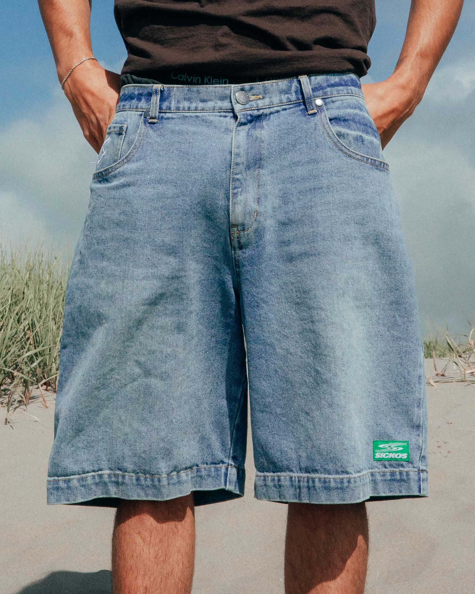 Retro Denim Shorts