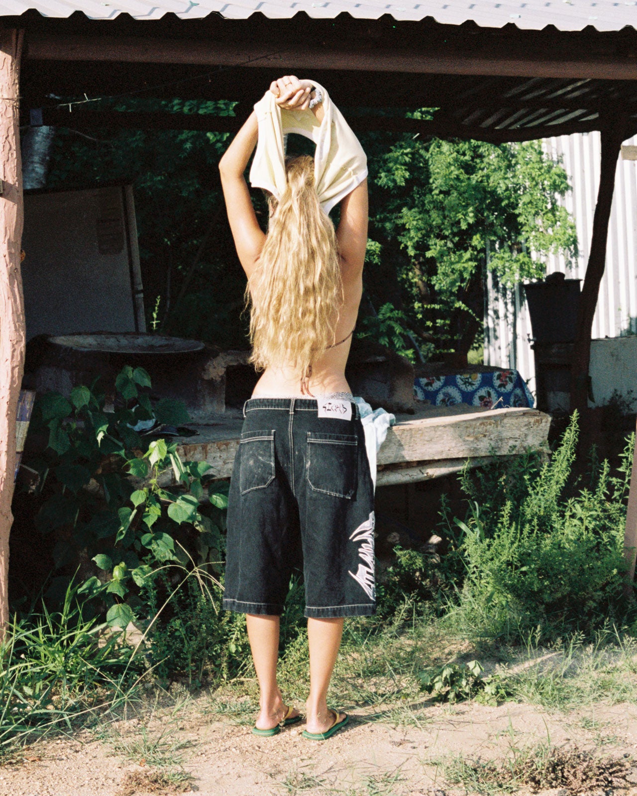 Black & Plaid Jorts