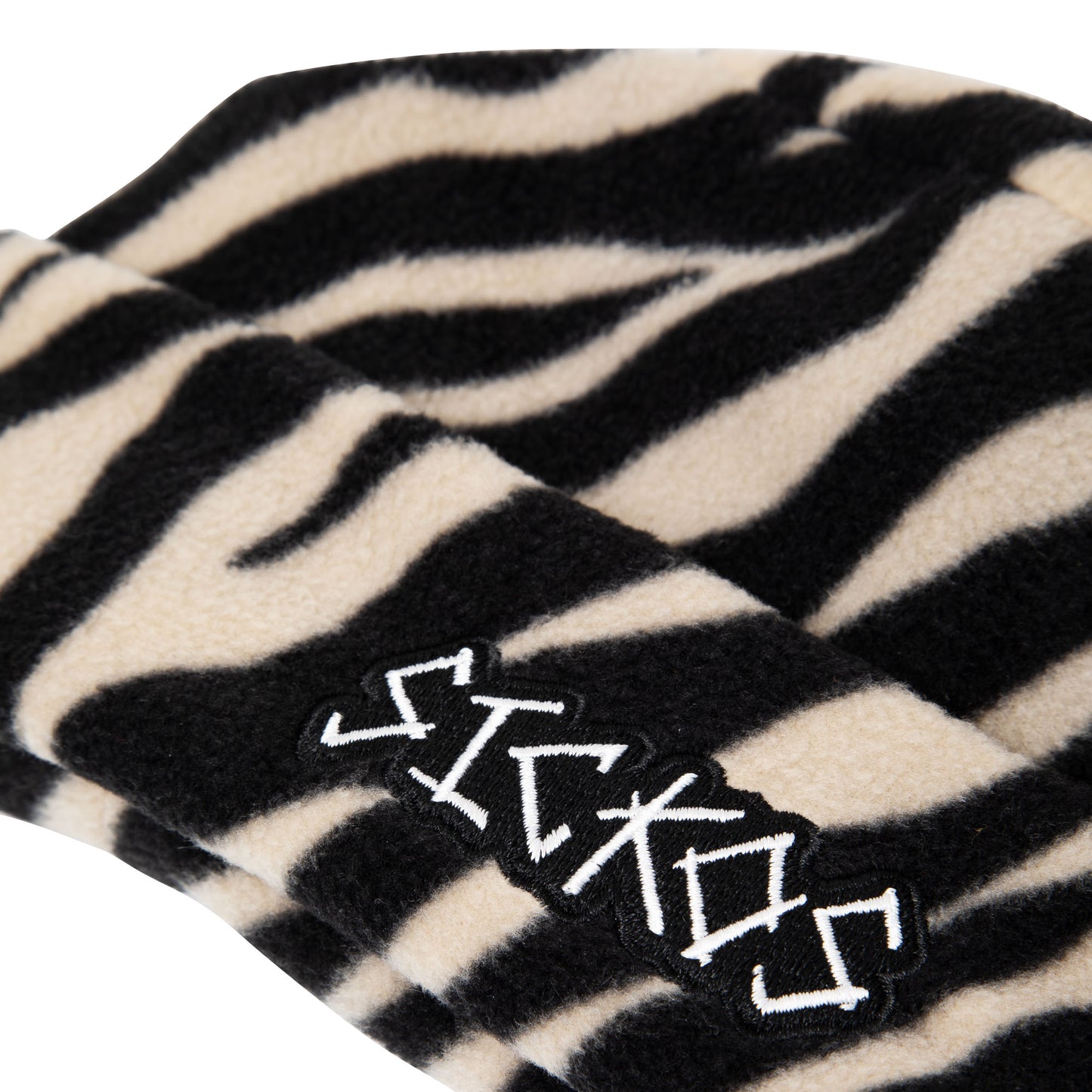 ZEBRA FLEECE HAT